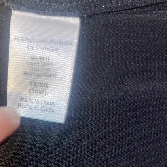 Studded Stretchy Top 1X/XG (16W) - Picture 7 of 9